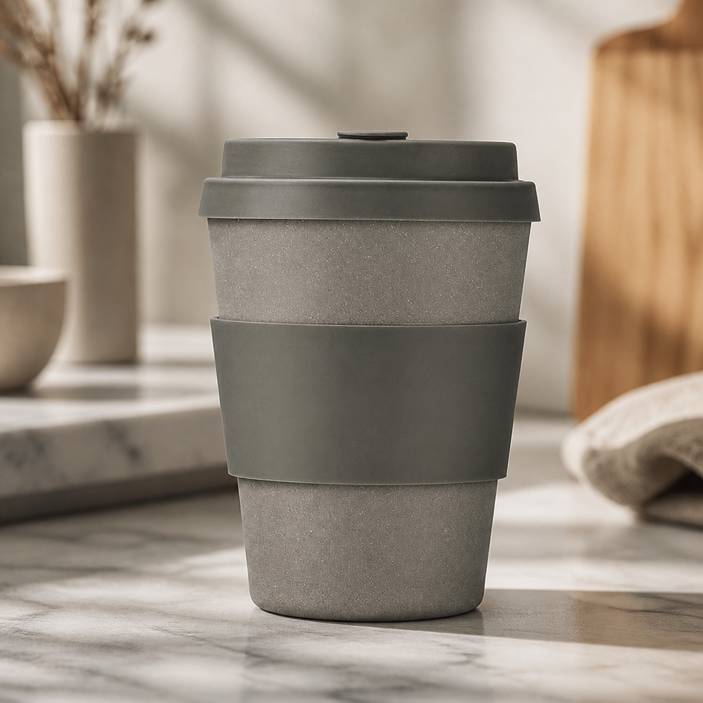 12oz Reusable Coffee Cup Lightweight Travel Mug Eco-Friendly