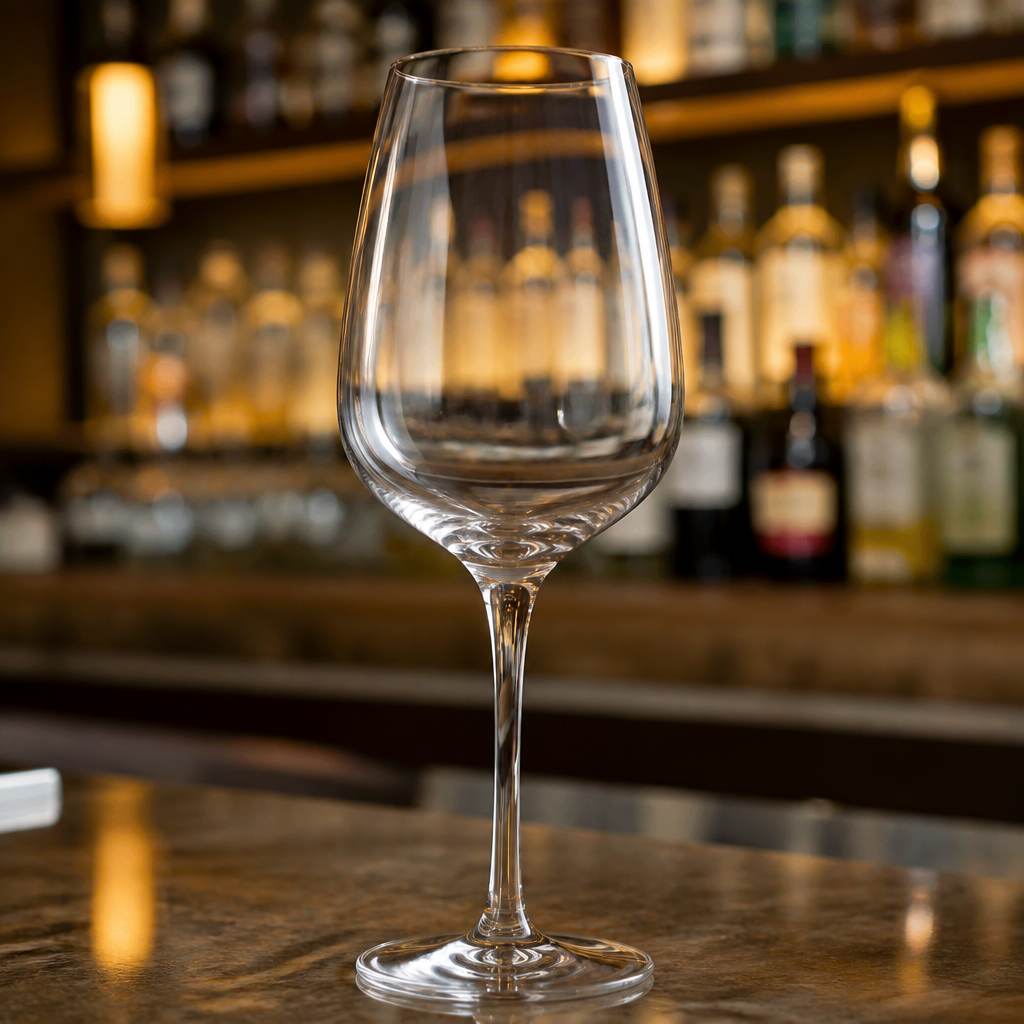 Commercial Wine Glasses 333ml Laser-Cut Rim 24 Pack