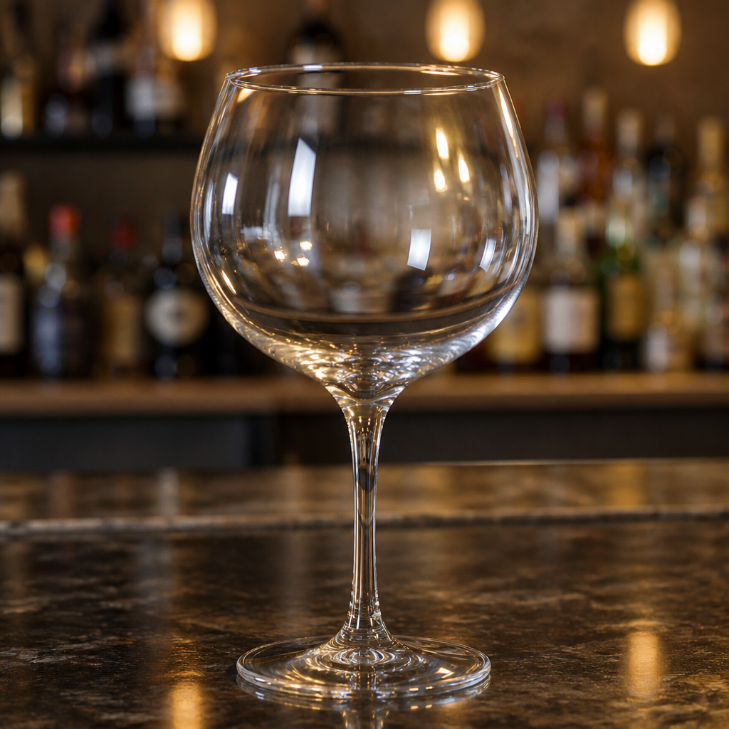 24 pack of 585ml lead-free crystal commercial gin glasses
