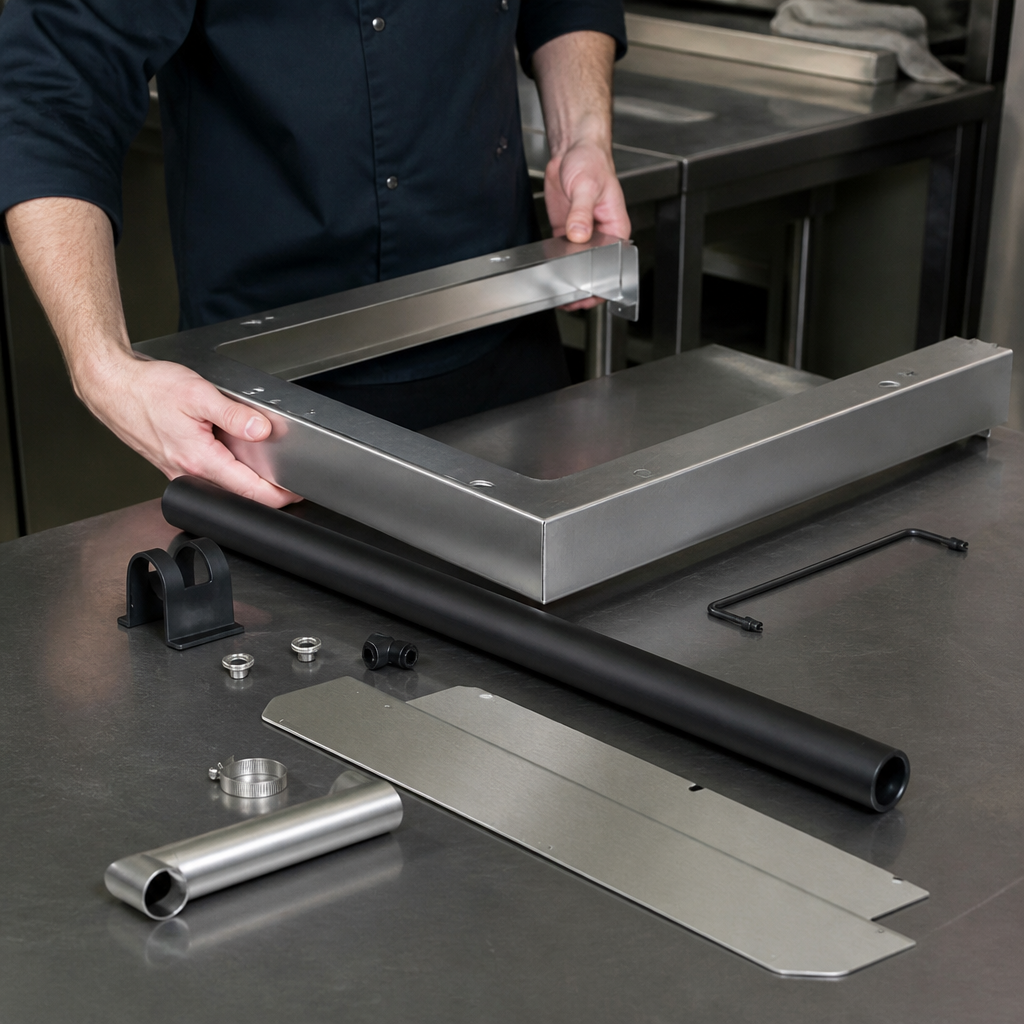 Commercial Oven Stacking Kit 600x400mm for efficient space use