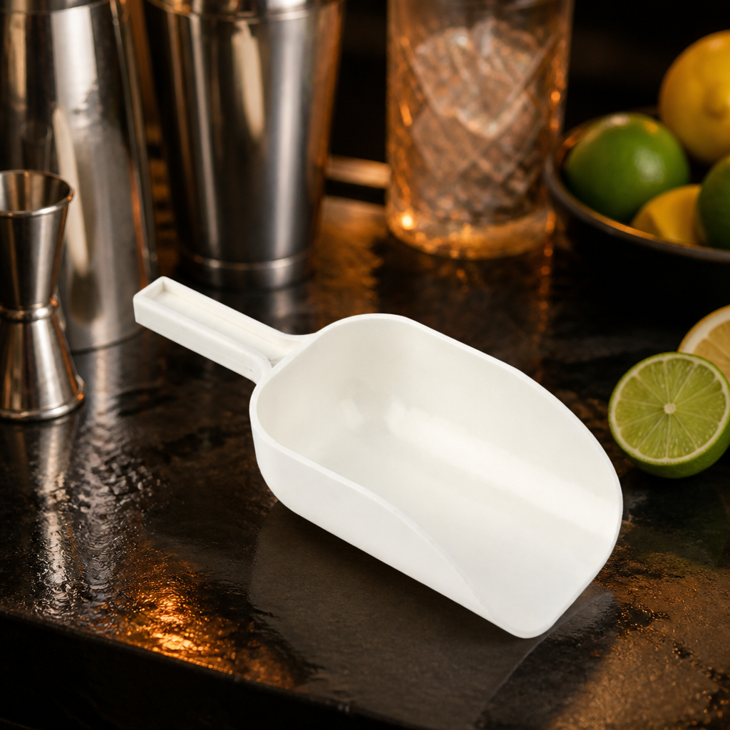 Commercial Ice Scoop 64mm Wide x 150mm Deep Plastic