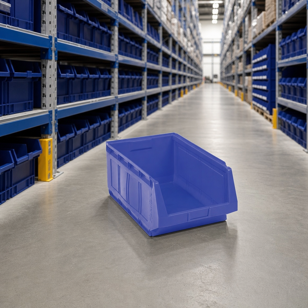 52L Plastic Storage Bin