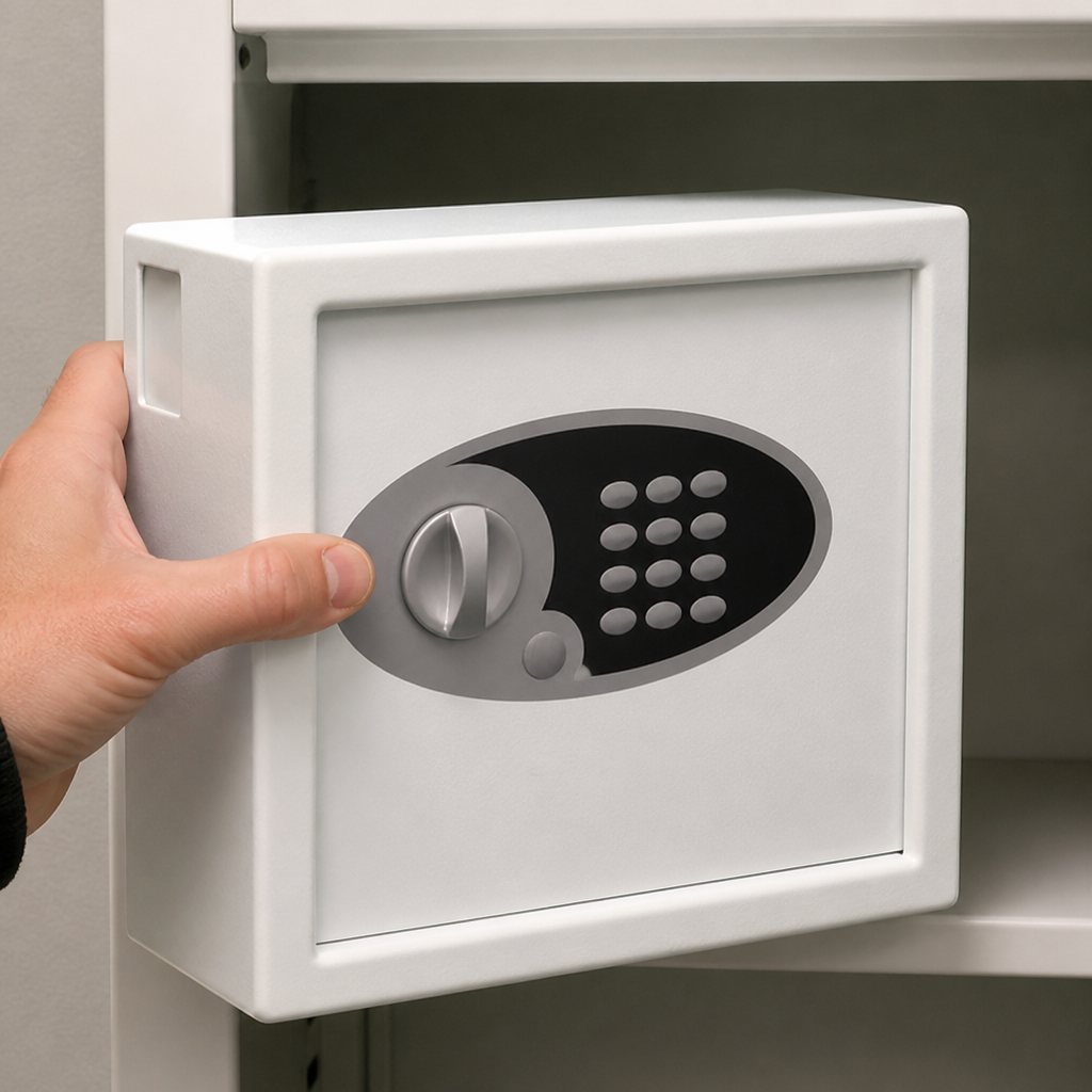 Heavy Duty Key Safe for up to 30 keys with electronic lock