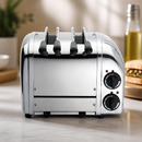 Commercial 2 Slice Vario Sandwich Toaster Polished Finish