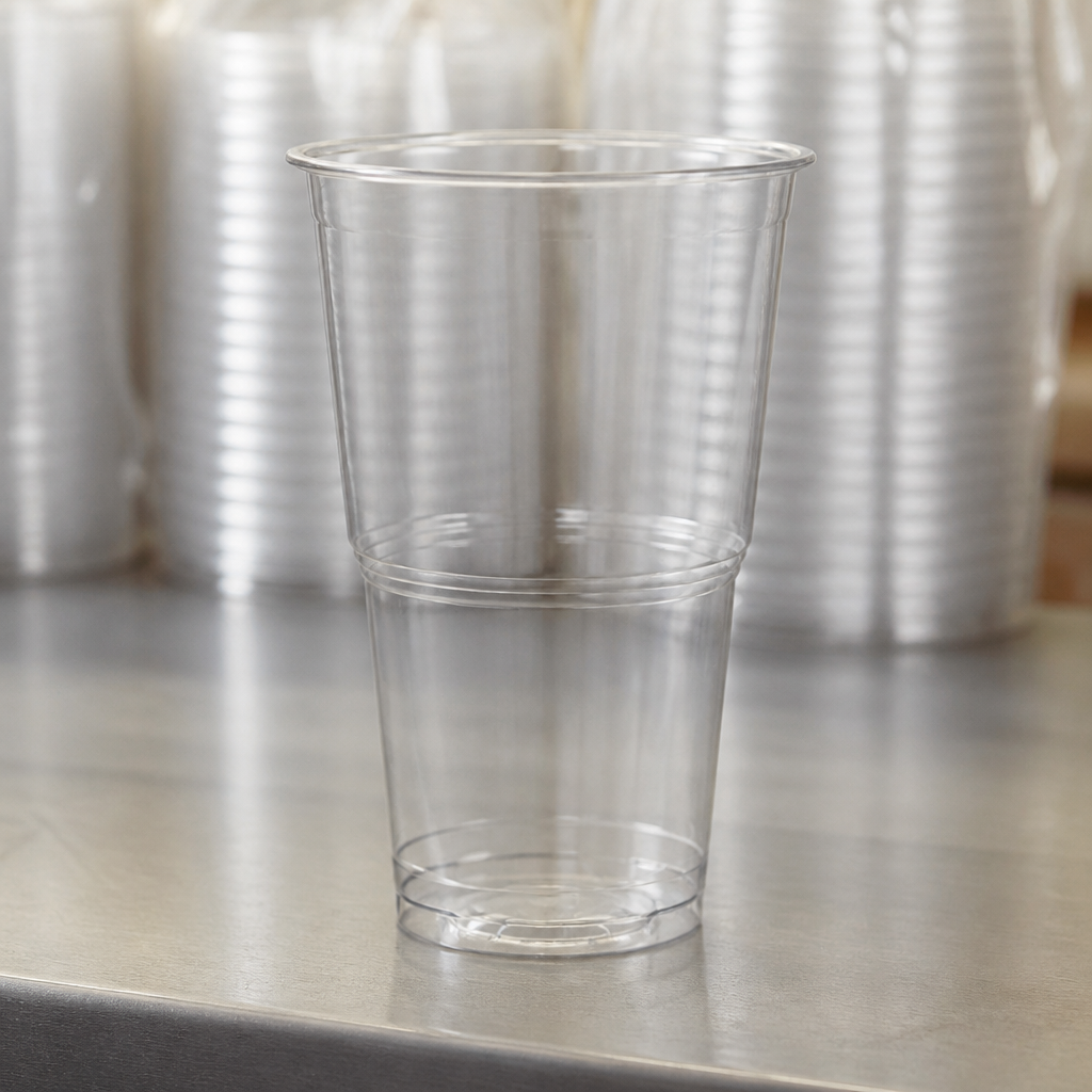 Commercial Compostable PLA Pint Cold Cups 1000 Pack