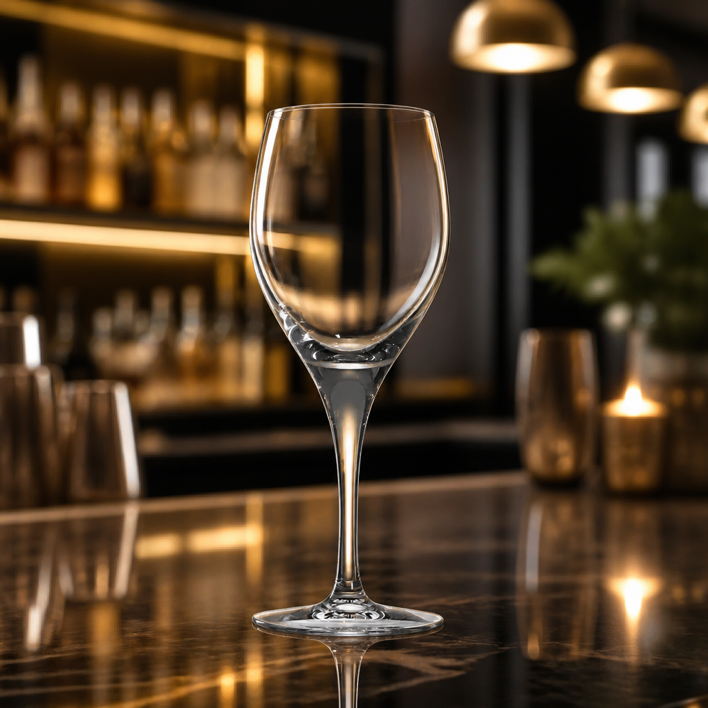 Commercial Wine Glasses 250ml Slim Bowl 24 Pack