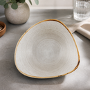 Commercial Stonecast Raw Lotus Bowls Grey 228mm 12 Pack