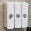 Commercial Triple Shower Dispenser for Body Wash Shampoo Conditioner