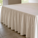 Commercial Table Top Cream Cover and Skirting for 6ft Tables