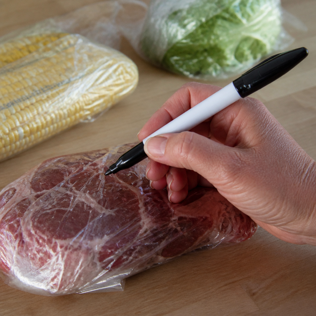 Non-Toxic Commercial Marker Pens Black 3 Pack for Food Prep