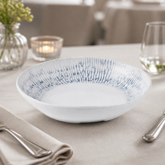 Pack of 6 Commercial Deep Bowls 250mm Ceramic