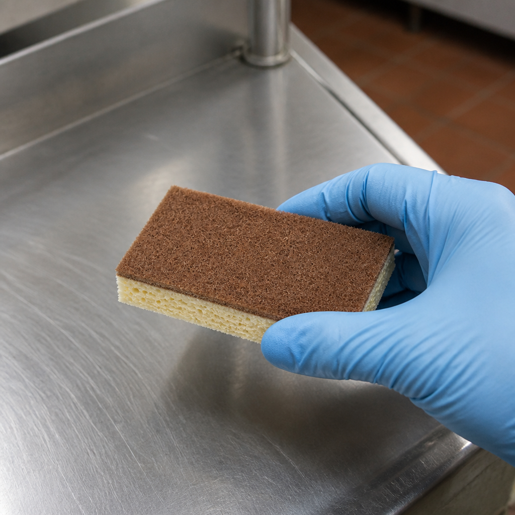 100% Recycled Scouring Sponge 10 Pack for eco-friendly cleaning
