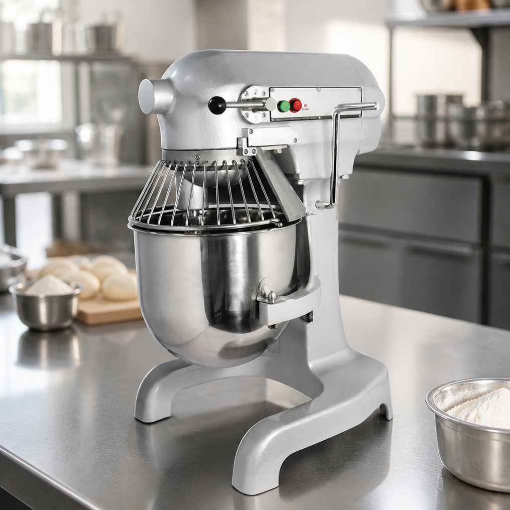 9Ltr Commercial Countertop Planetary Mixer for Food Preparation