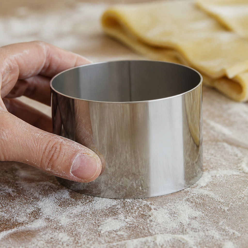 Commercial Stainless Steel Mousse Ring 60 x 90mm