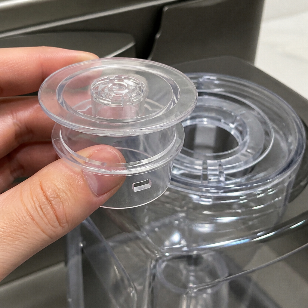 Commercial Polycarbonate Small Lid 50mm High Spare Part