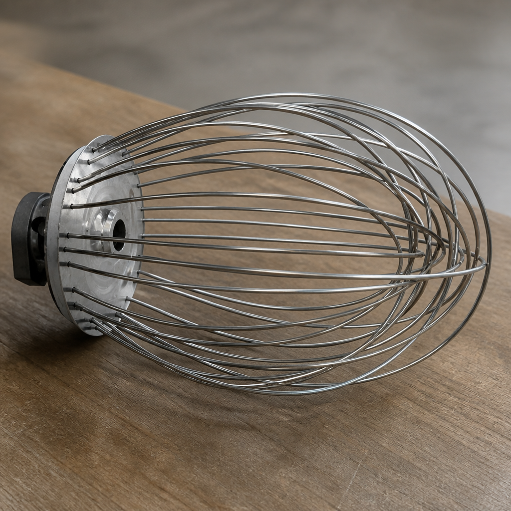 Commercial Mixer Wire Whip 330x200mm Aluminium Attachment