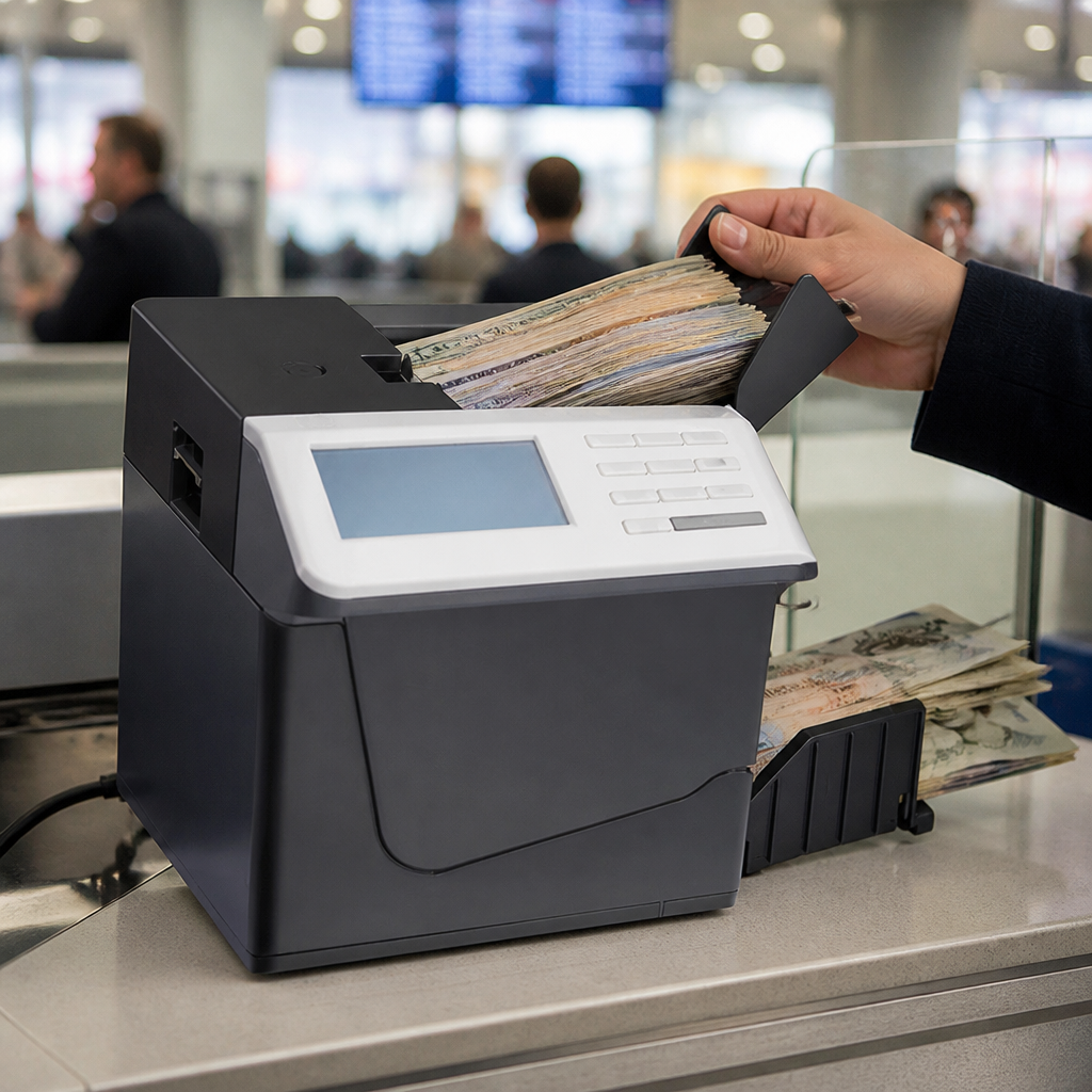 Commercial Banknote Counter for 250 notes per minute