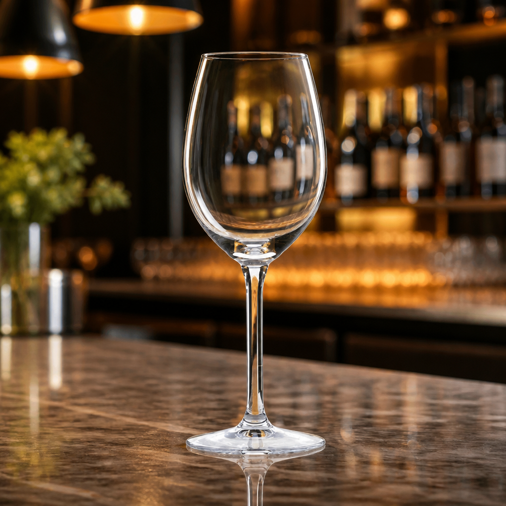 Commercial Wine Glasses 250ml Clear Glass 6 Pack