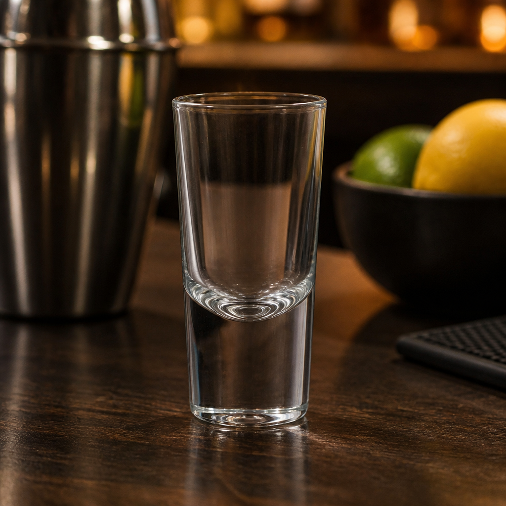 Commercial 25ml clear shot glasses 12 pack