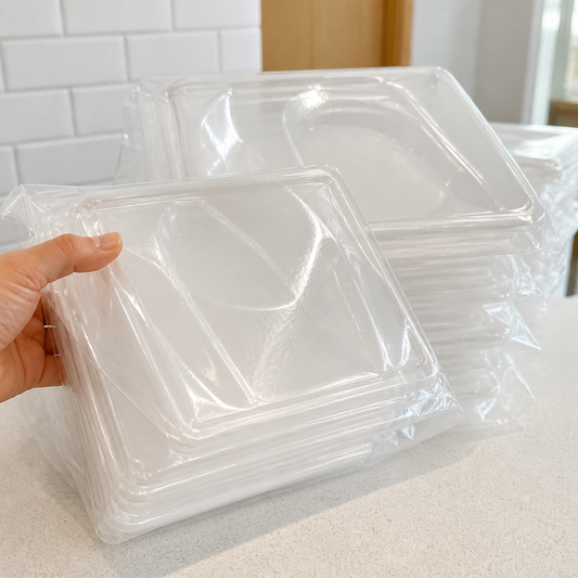 Recyclable Baguette And Sandwich Containers 600 Pack Clear