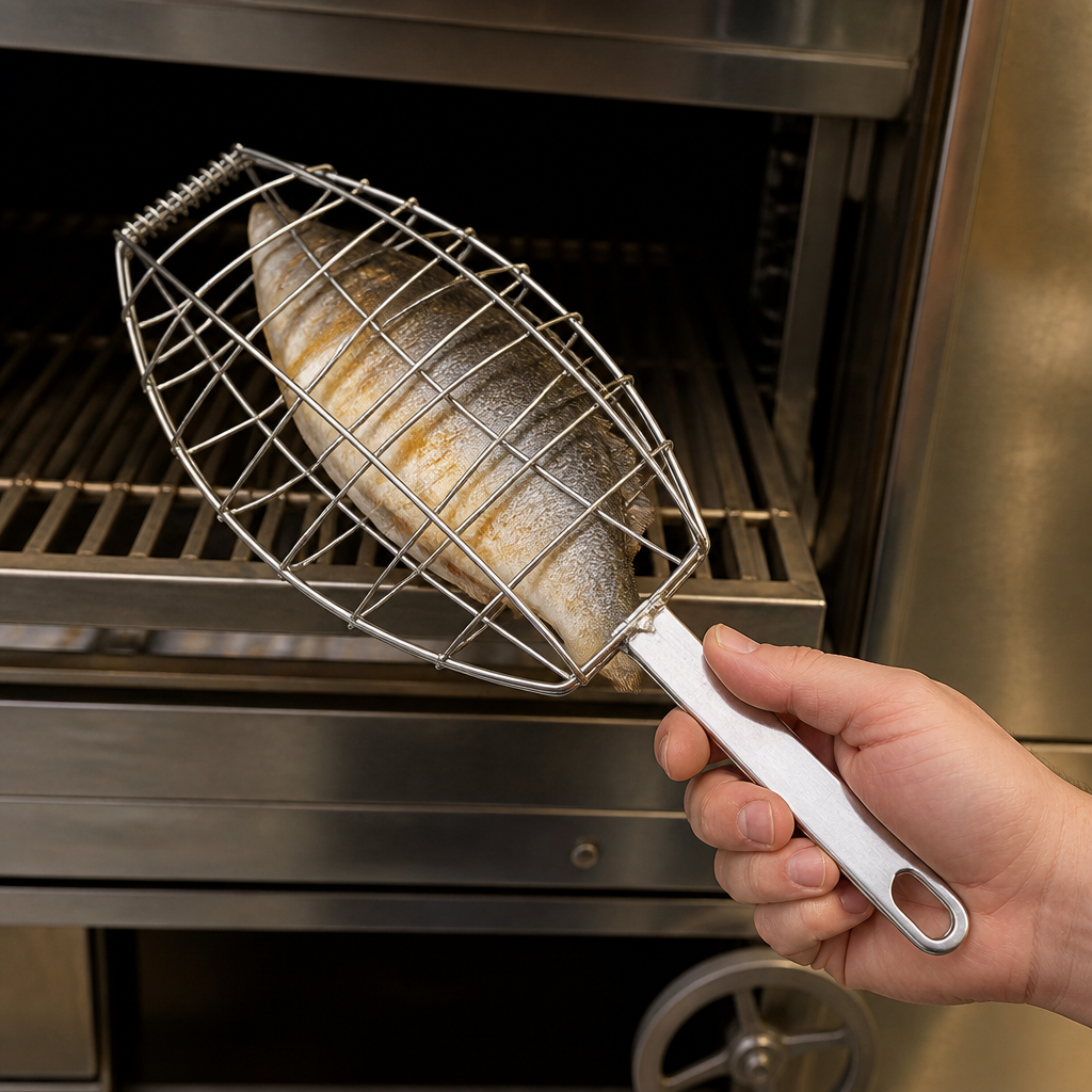 Commercial Stainless Steel Grill Holder 350x200mm for ovens
