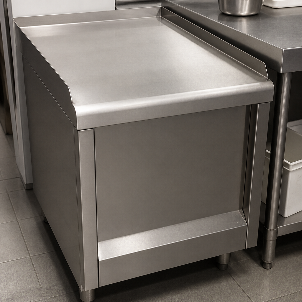 Commercial Neutral Worktop 400mm Stainless Steel Countertop