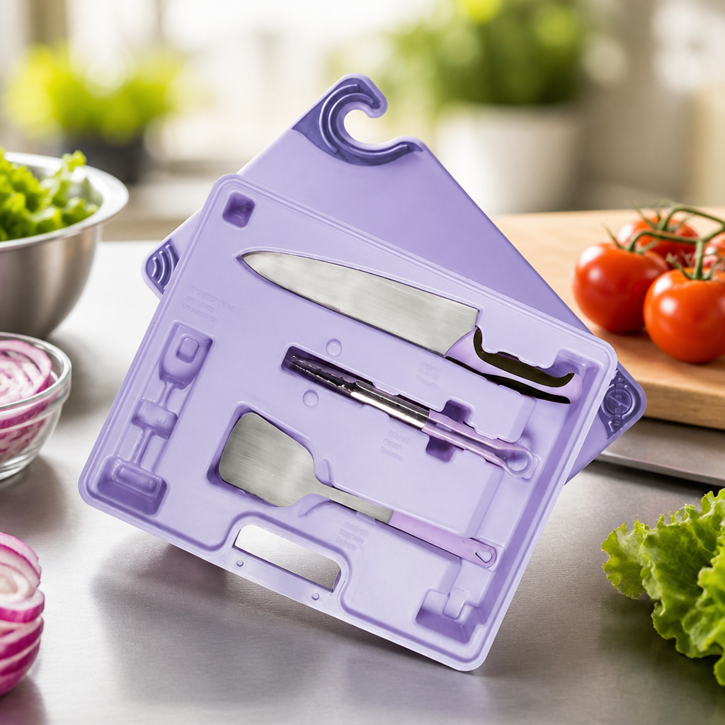 Commercial Allergen Safety Kit with Cutting Board and Tools