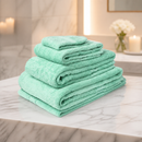 Non-Slip Mint Bath Mat 100% Cotton 700gsm Stylish Design