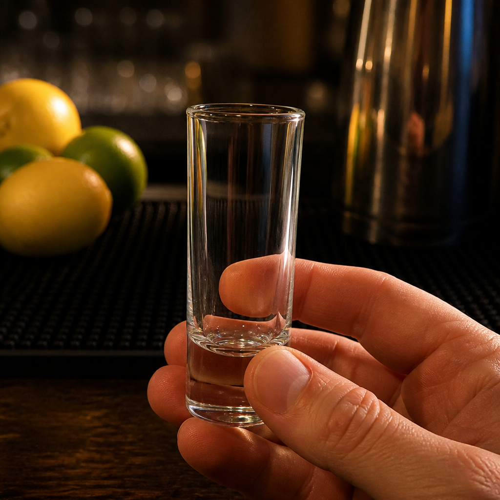 Commercial 60ml clear shot glasses, 72 pack