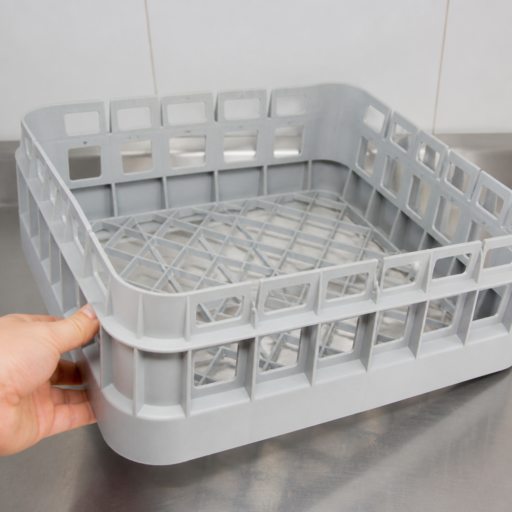 Ware Washer Open Basket with 12 Compartments for glassware