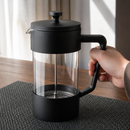 Commercial 8 Cup Cafetiere Black Coffee Maker for Cafes