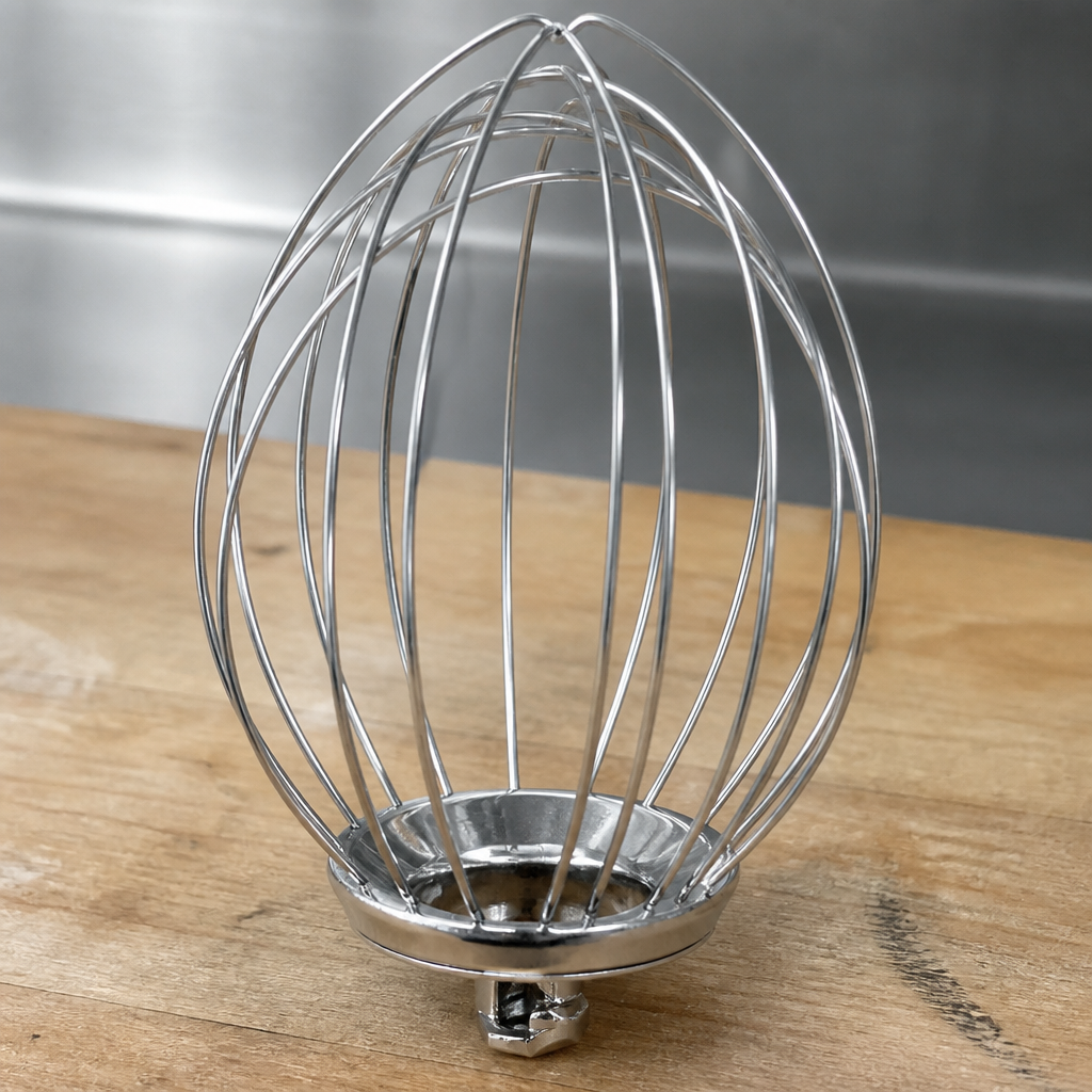 Commercial Mixer Wire Whip 188mm x 131mm Stainless Steel