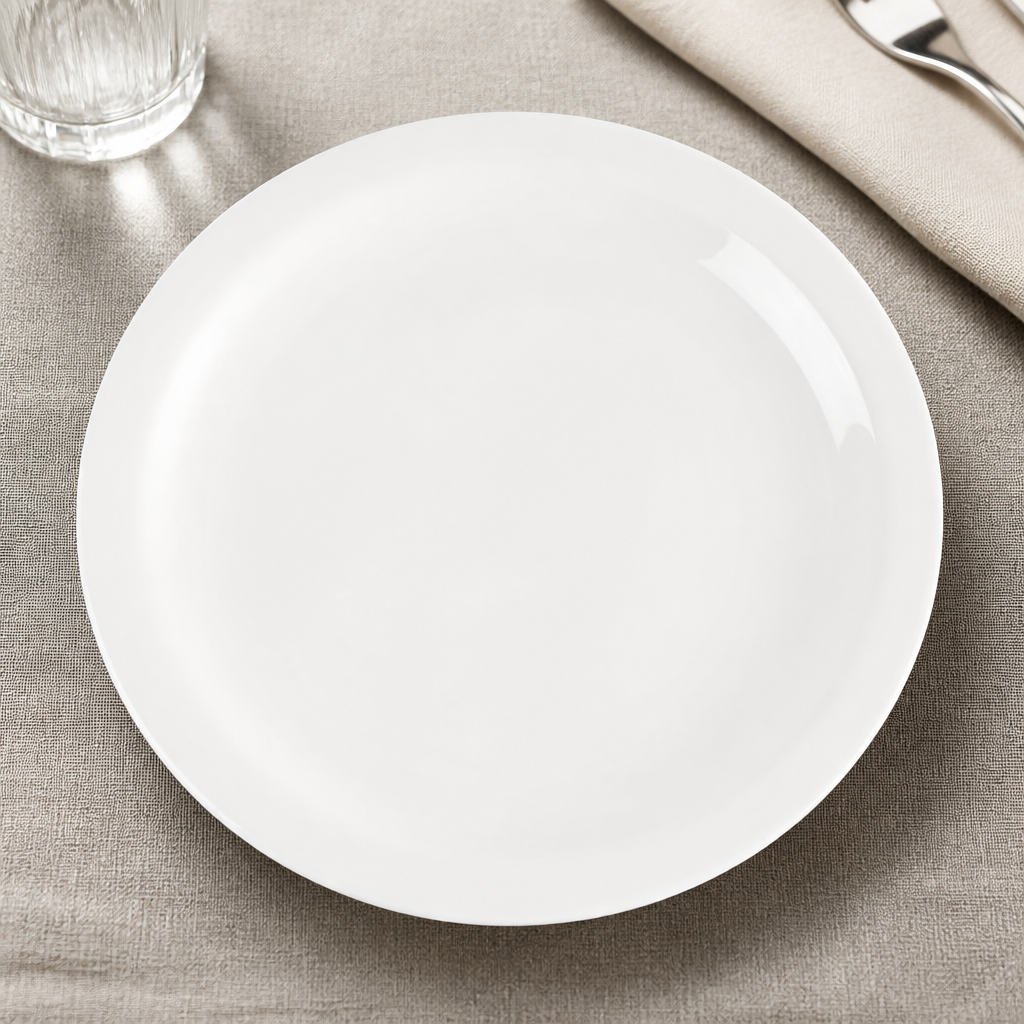 Whiteware Nova Plates 230mm 24 Pack for Commercial Catering