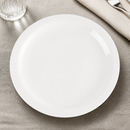 Commercial Plain Whiteware Plates 230mm - 24 Pack