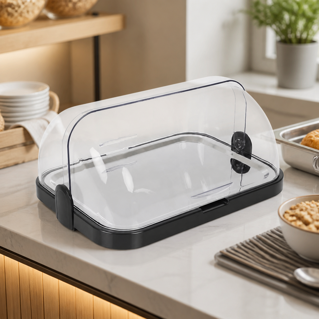 Commercial Chilled Server Roll Top Display Tray 440mm
