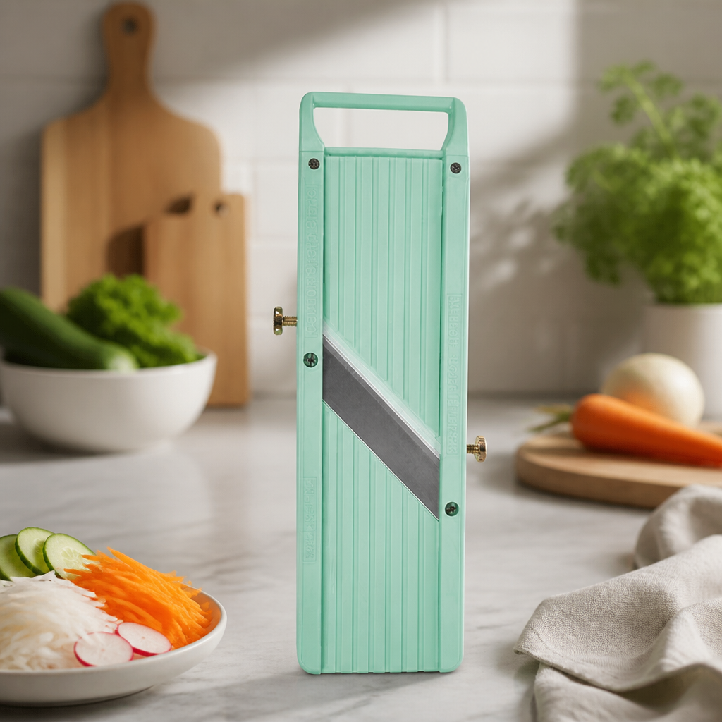 Commercial Japanese Mandoline with Safety Guard 305mm Size