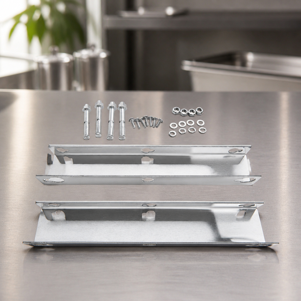 Commercial Wall Mount Kit for Salamander Grills Stainless Steel