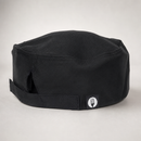 Commercial Adjustable Black Beanie for Catering Professionals