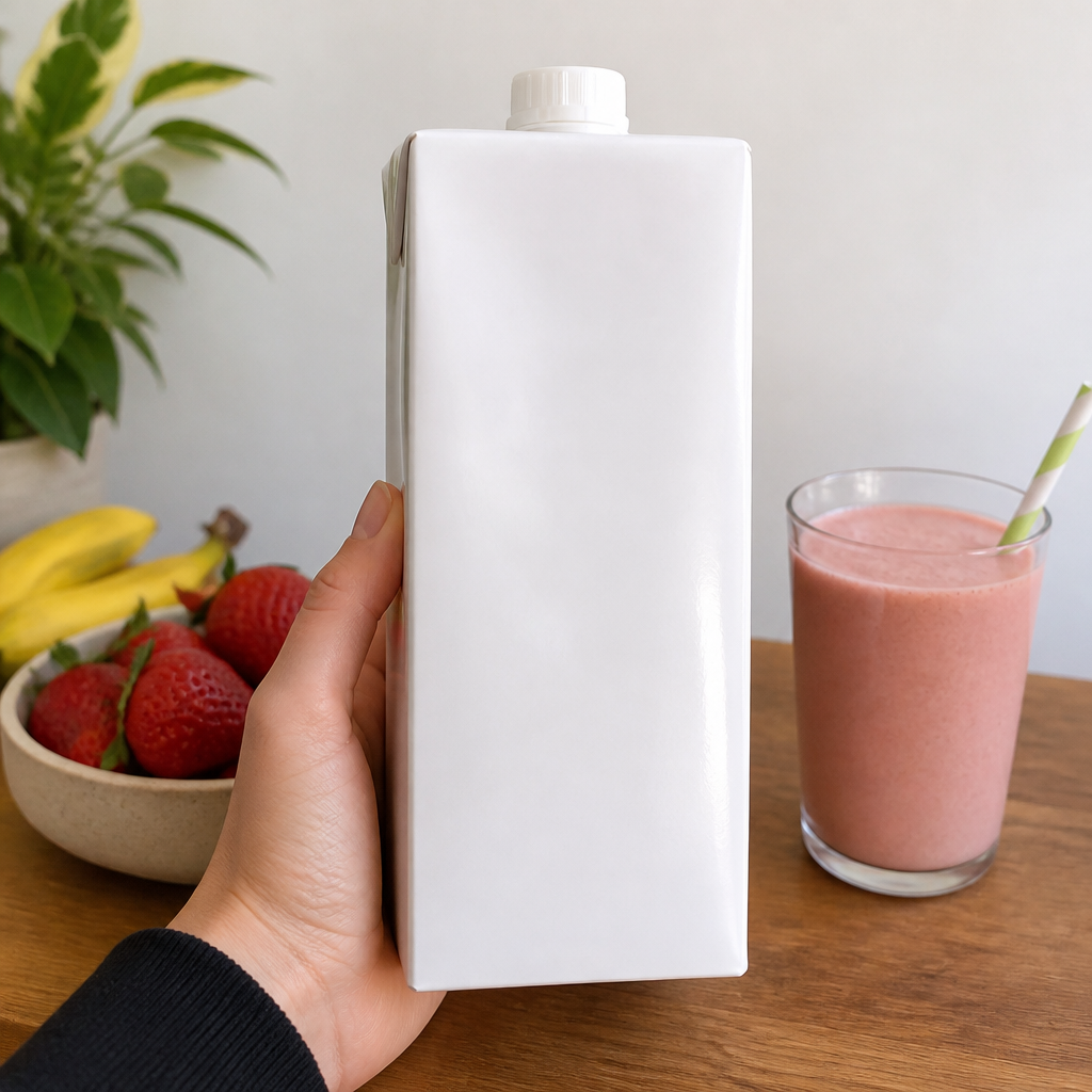 Commercial Strawberry Smoothie Mix 1Ltr Fat Free Gluten Free