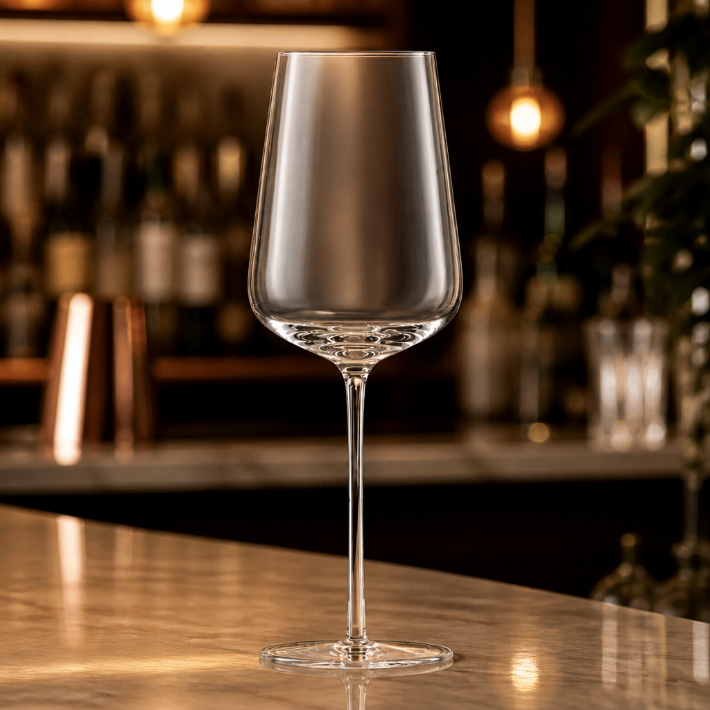 Commercial Riesling Wine Glasses 14oz 6 Pack Crystal Clear