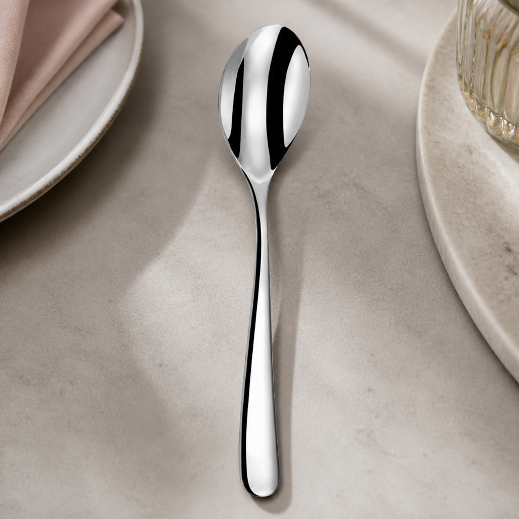 Commercial Stainless Steel Dessert Spoon 12 Pack 252mm