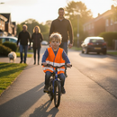 Professional Kids Hi-Vis Waistcoat in Bright Orange for Outstanding Visibility Day and Night, EN 1150 Certified