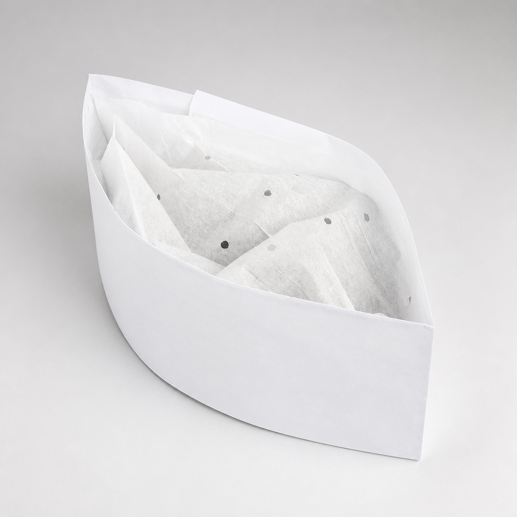 Disposable Forage Hats Pack of 100 for Catering Use