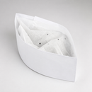 Disposable Forage Hats White Pack of 100 for Catering Use