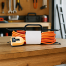 Commercial Heavy Duty 10m Extension Socket Lead for Hotel Rooms