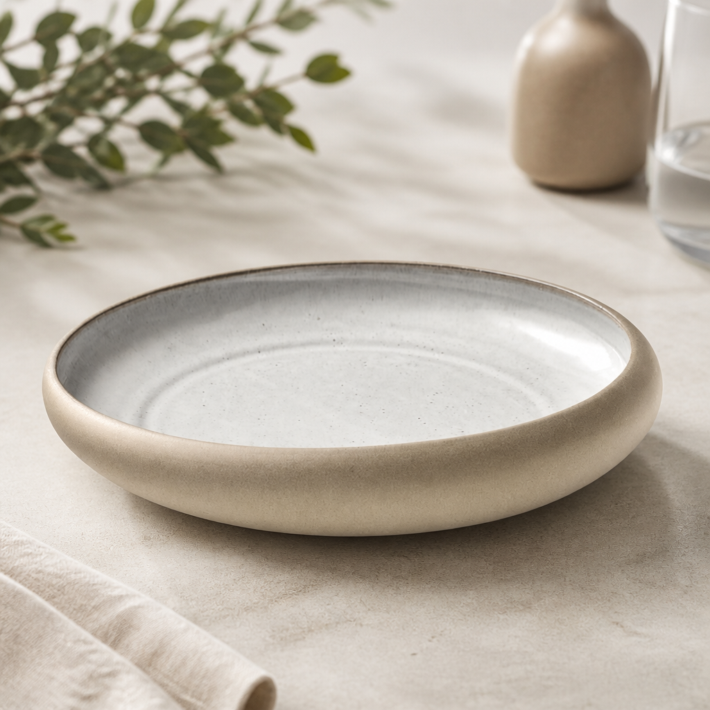 Commercial Deep Coupe Plates 260mm Pack of 6 Food Safe