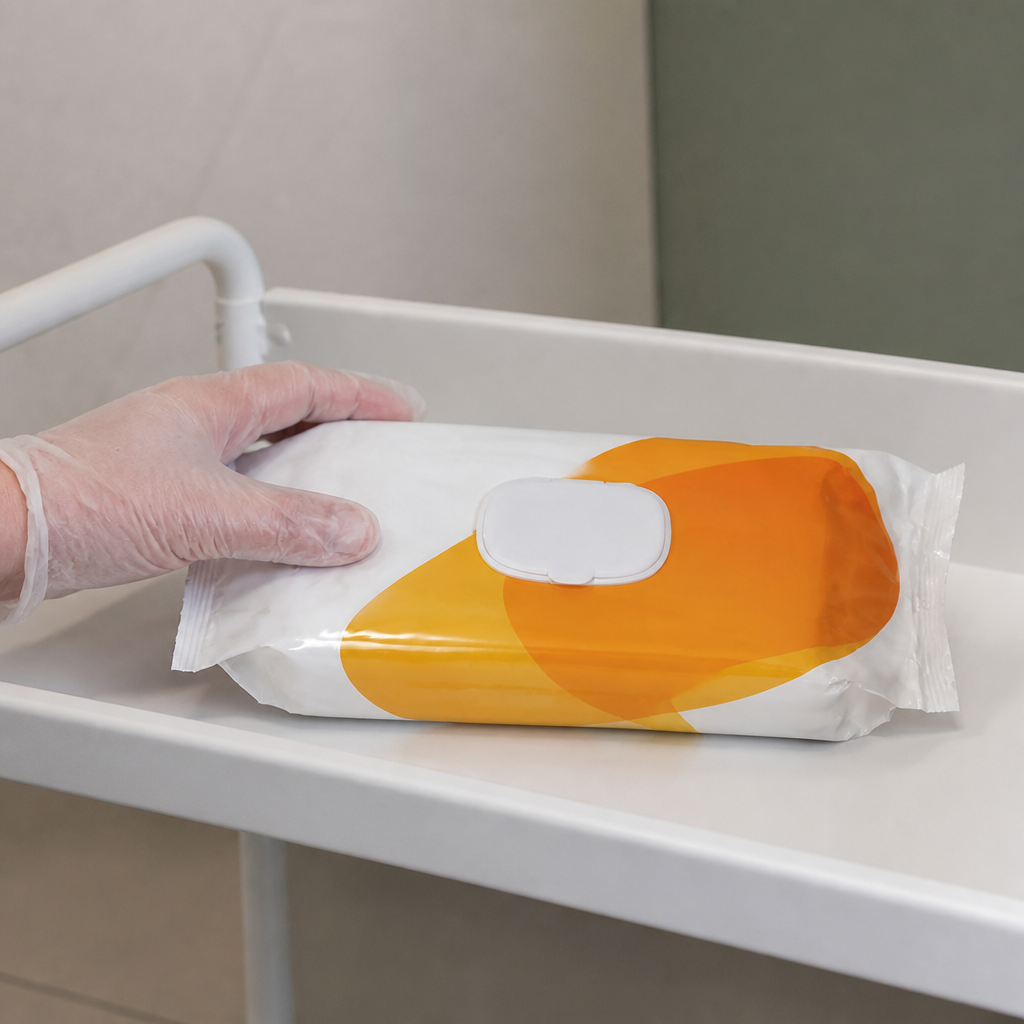 Clinical Disinfectant Midi-Wipes 100 Pack for commercial use
