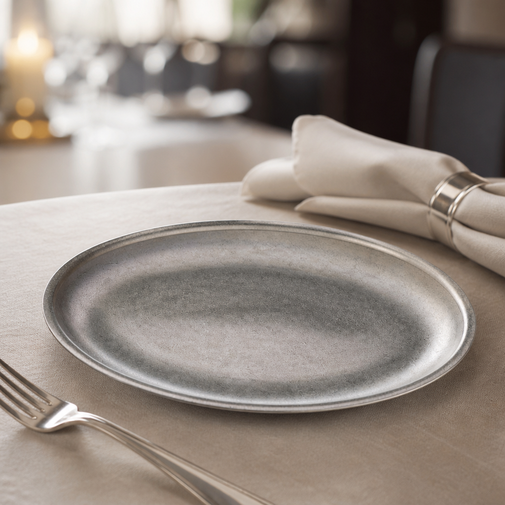 Commercial Oval Platters Stainless Steel 300x180mm 6 Pack