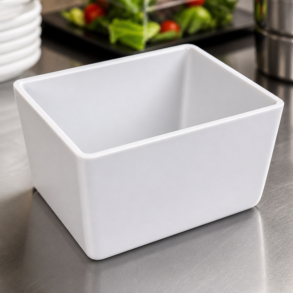 1.5Ltr Commercial Salad Crock Dishwasher Safe Melamine
