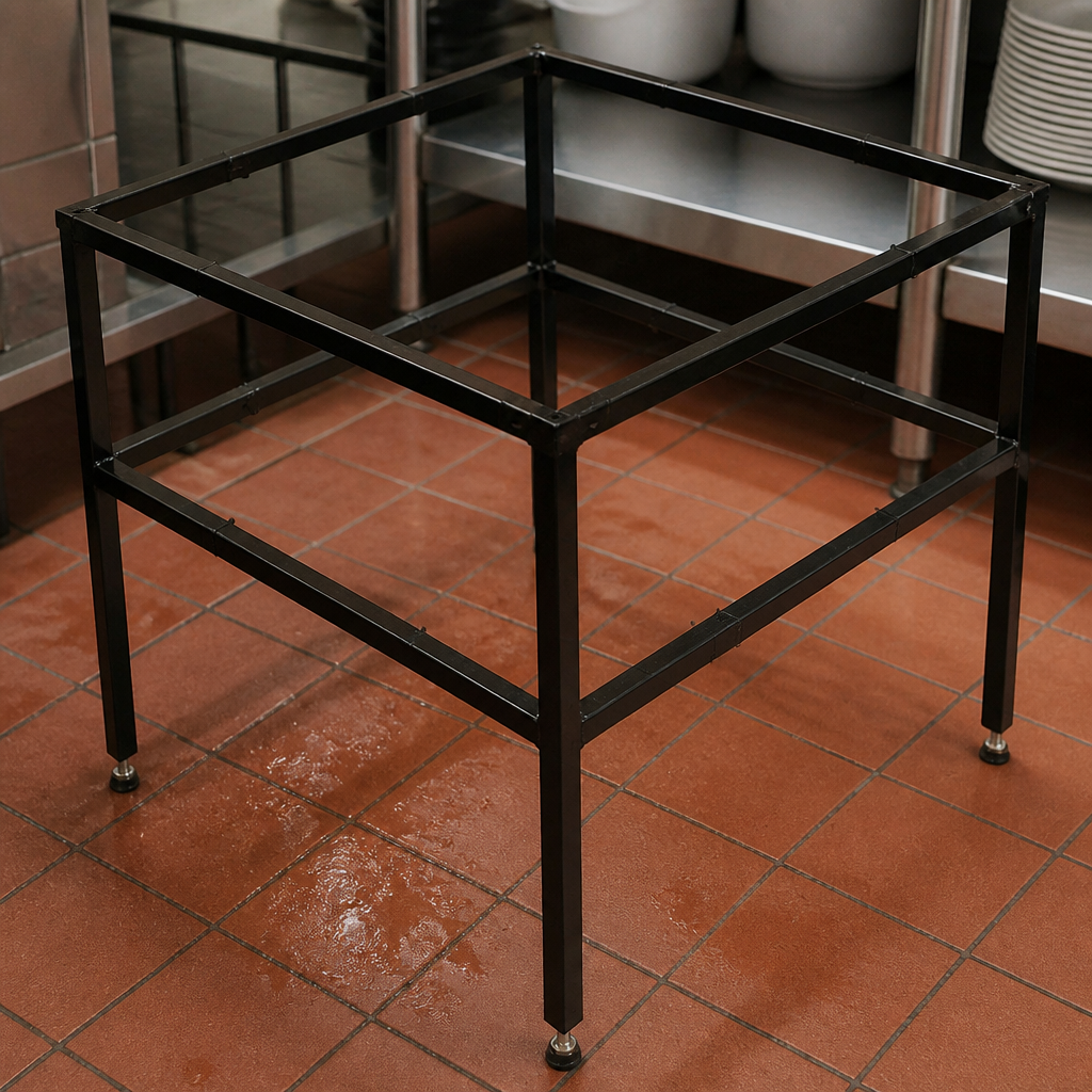 Universal Collapsible Stand for Ice Maker Equipment 520mm Height